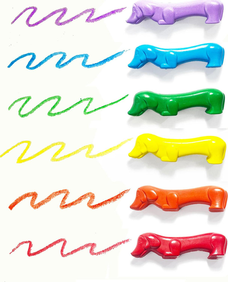 Pawsome Pups Dog Crayons - Set of 6 by OOLY