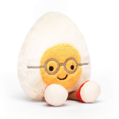 Amuseable Boiled Egg Geek - 6 Inch by Jellycat