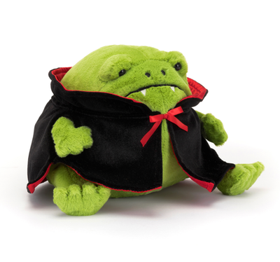 Vampire Ricky Rain Frog - 7 Inch by Jellycat - FINAL SALE