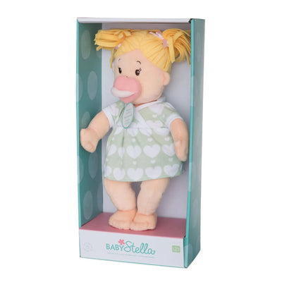 Baby Stella Doll - Peach with Blonde Pigtails by Manhattan Toy