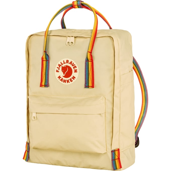 Kånken Rainbow Backpack - Light Oak by Fjallraven