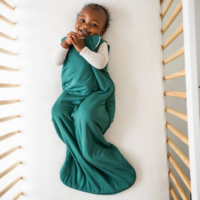 Solid Sleep Bag Tog 2.5 - Emerald by Kyte Baby