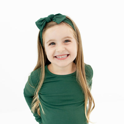 Long Sleeve Toddler Pajama Set - Evergreen by Kyte Baby