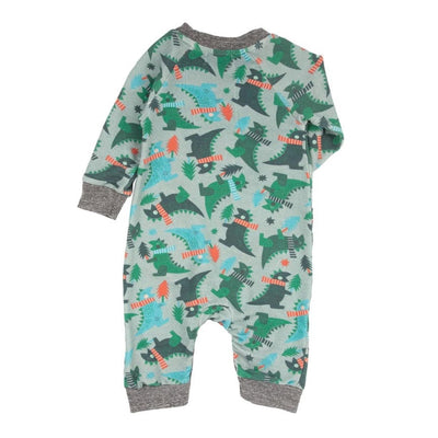 Henry Romper - Dino Holiday by Miki Miette FINAL SALE