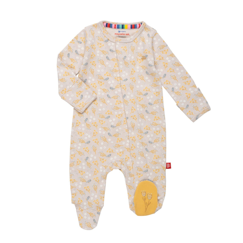 Logan Organic Cotton Footie by Magnetic Me