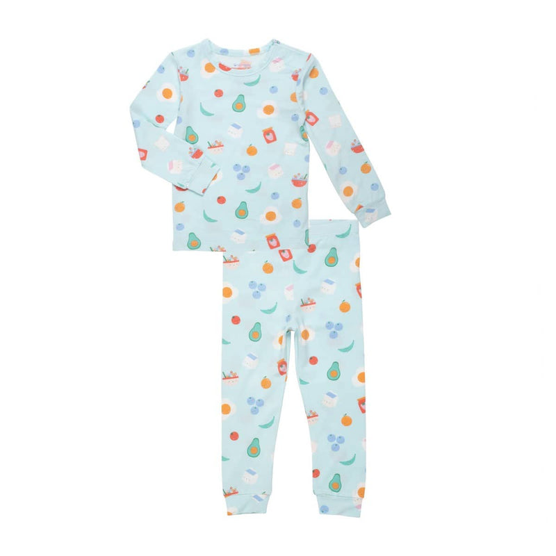 Love You Brunches Modal Magnetic Toddler Pajama Set by Magnetic Me