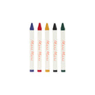 Five colorful markers with 'Meri Meri' branding on a white background