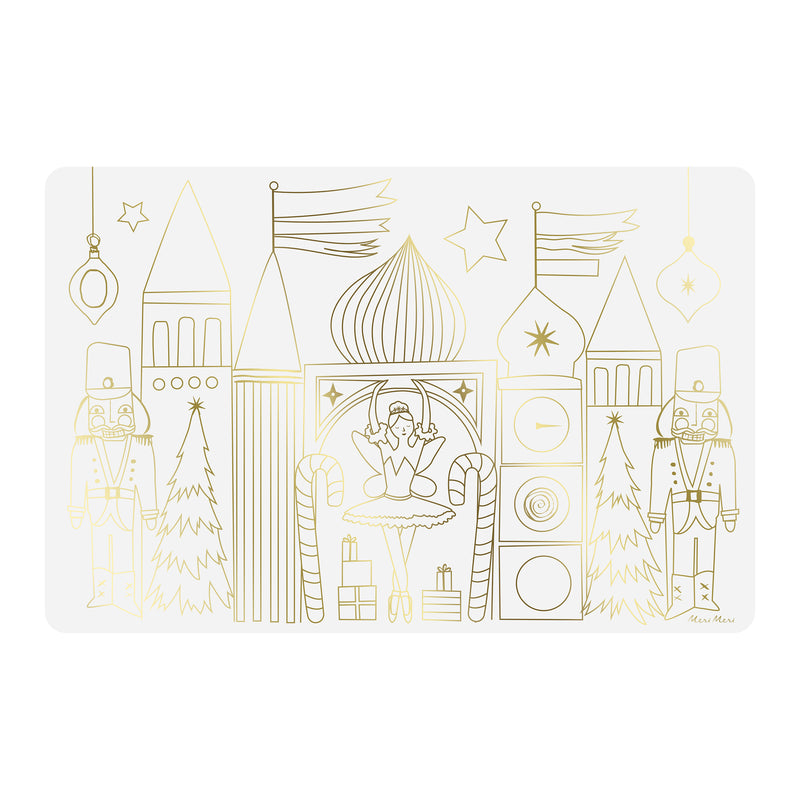 Nutcracker Colouring Placemats by Meri Meri