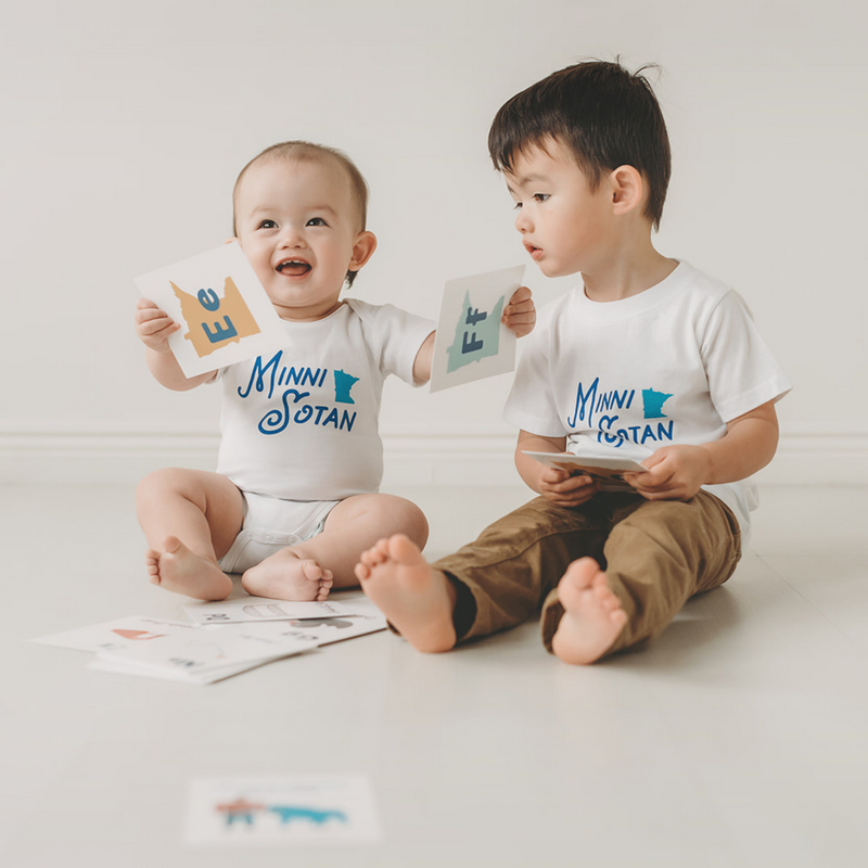 Cotton Tee - Minni-sotan by Sweetpea + Co