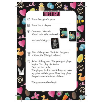 Mistigri Old Maid Card Game by Djeco