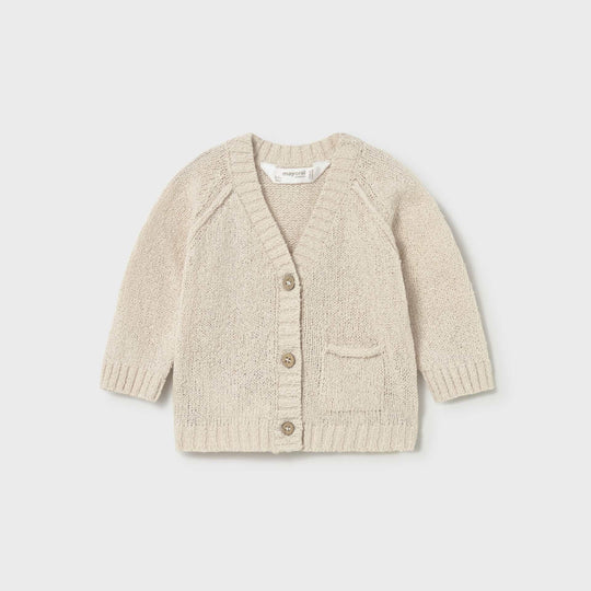 Baby Knit Cardigan - Wheat by Mayoral - FINAL SALE