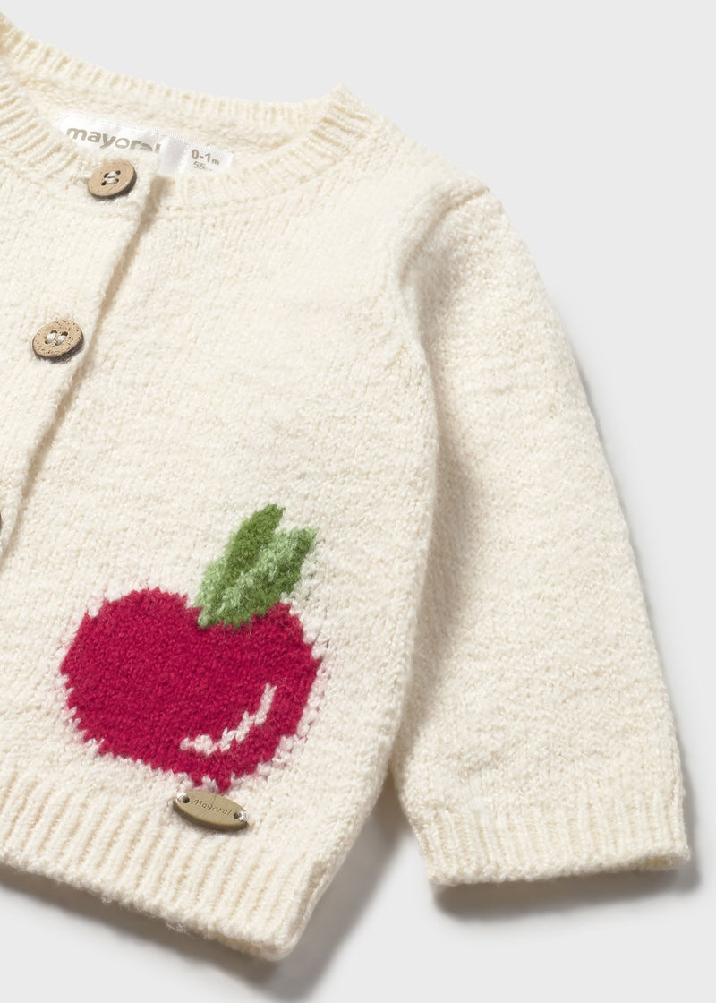Baby Knit Apple Cardigan by Mayoral - FINAL SALE