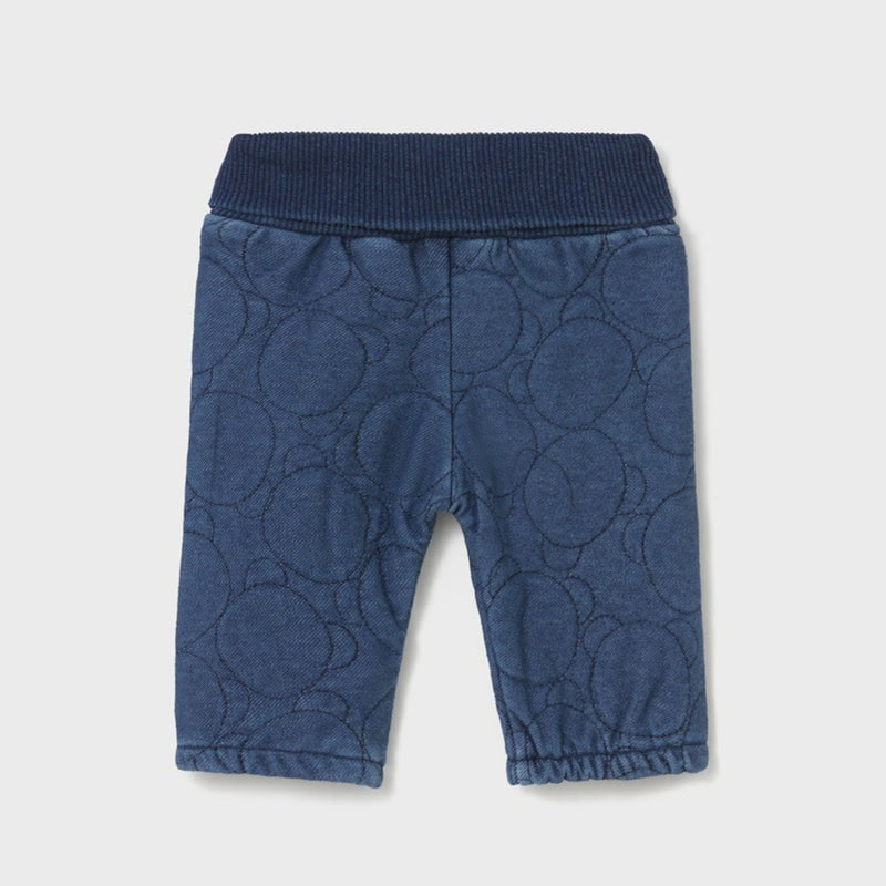 Baby Soft Quilted Denim Pants by Mayoral