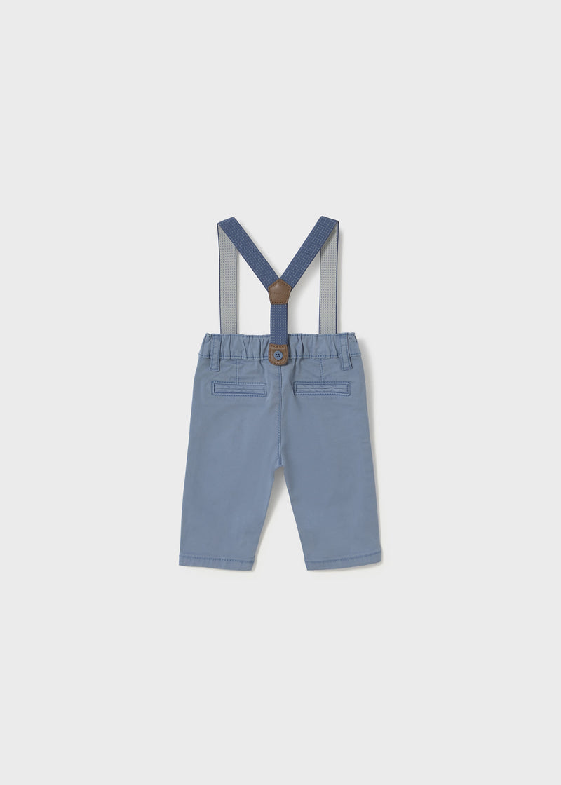 Baby Chino Pants with Suspenders - Riviera by Mayoral