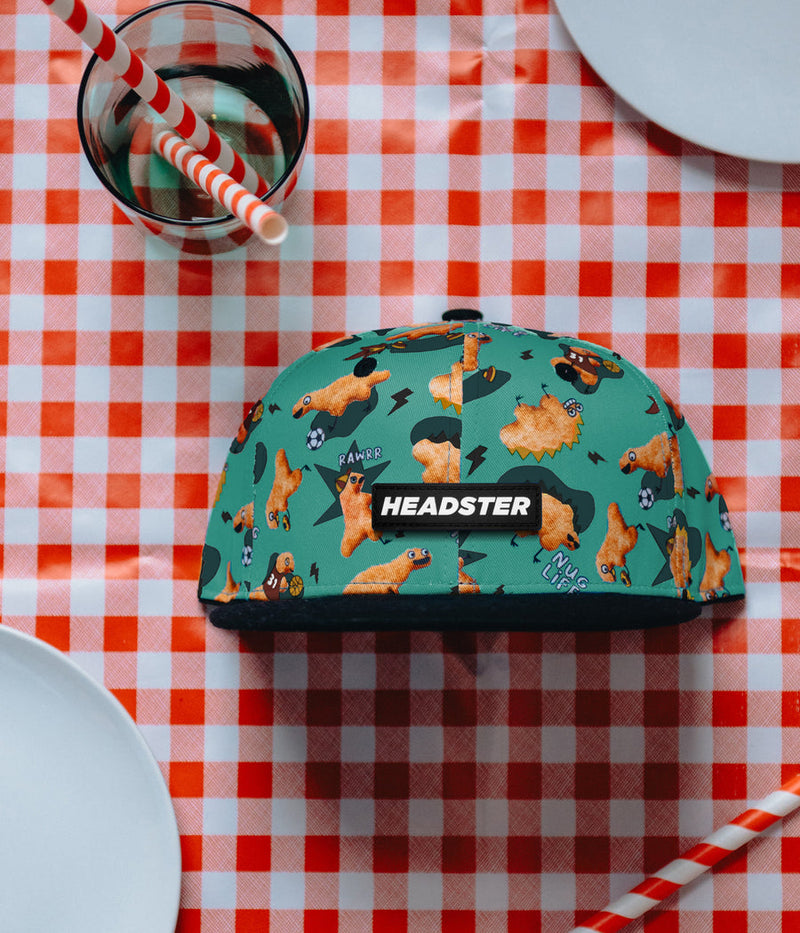 Nug Life Snapback - Turquoise/Aqua by Headster Kids