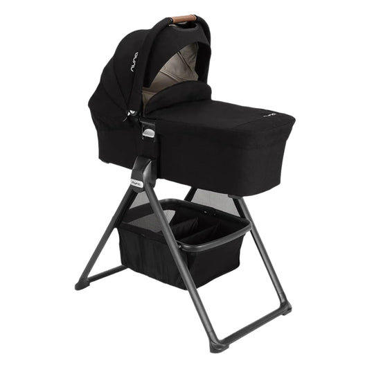 MIXX Series Bassinet + Stand - Caviar by Nuna