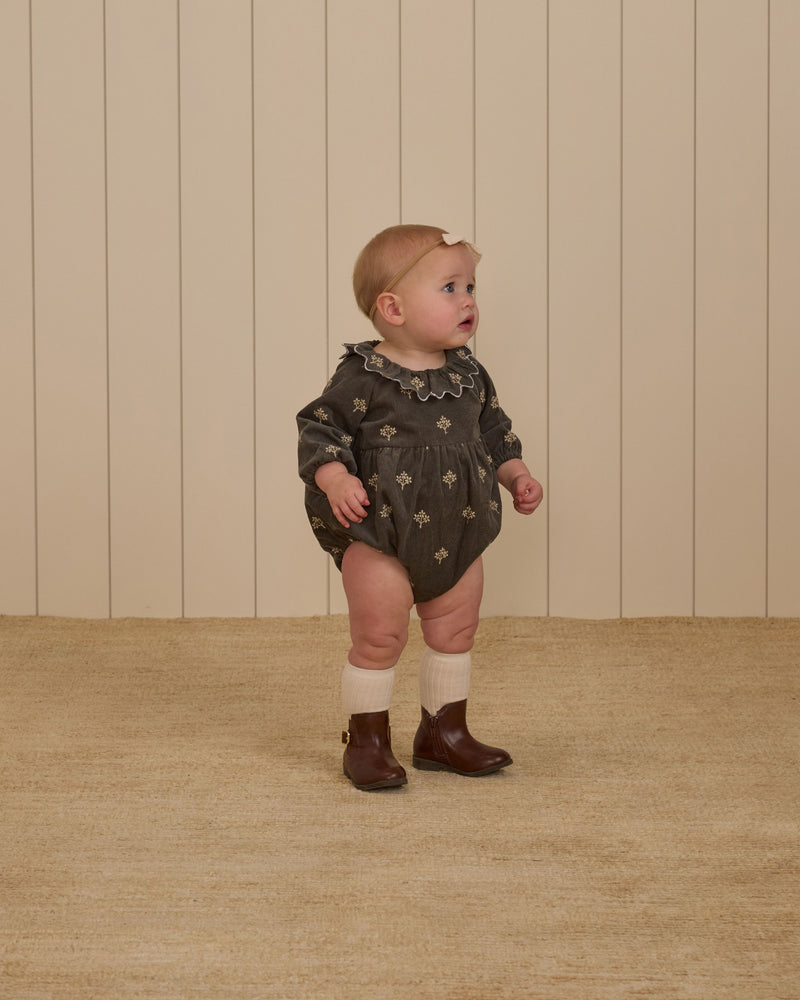 Freya Romper - Forest Floral by Rylee + Cru