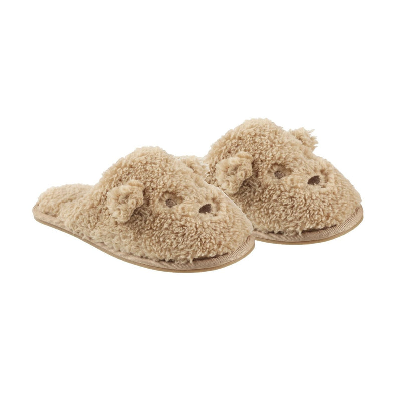 Bear Slippers - Gold by Rylee & Cru