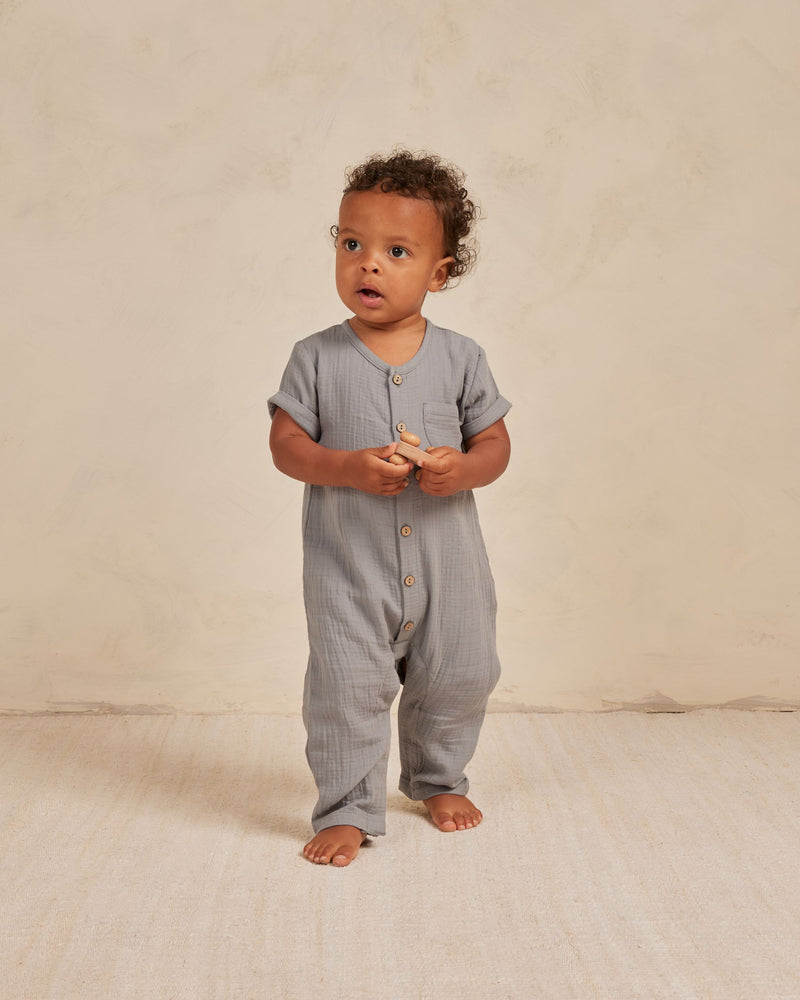 Charlie Jumpsuit - Lagoon by Quincy Mae