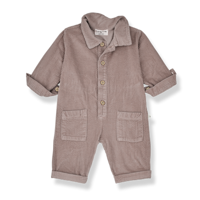 Wim Long Sleeve Overall - Mauve by 1+ in the Family