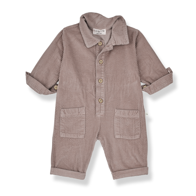 Wim Long Sleeve Overall - Mauve by 1+ in the Family FINAL SALE