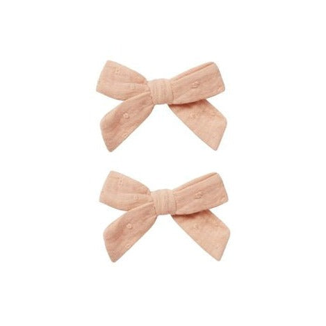 Bow with Clip - Apricot by Rylee + Cru