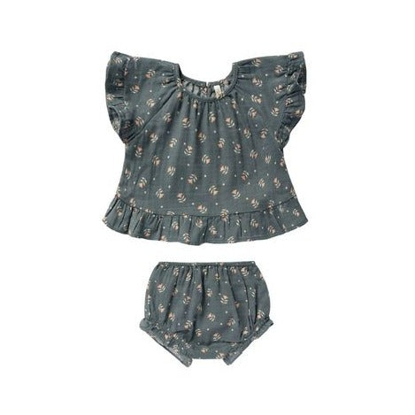 Butterfly Top + Bloomer Set - Morning Glory by Rylee + Cru