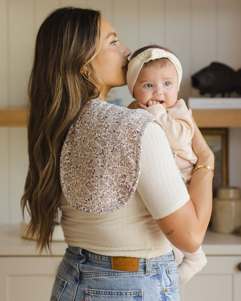 Pointelle Knotted Headband - Ivory by Quincy Mae