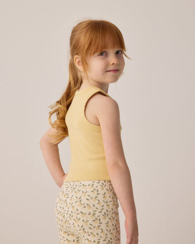 Ribbed Leggings - Lemons by Rylee + Cru