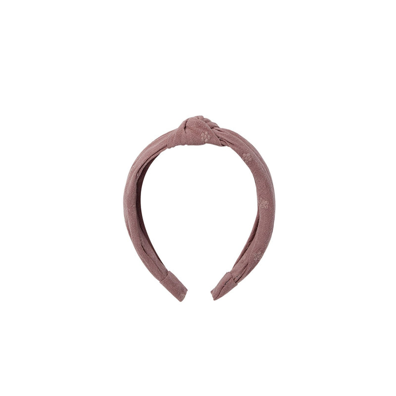 Knotted Headband - Mulberry Daisy by Rylee + Cru