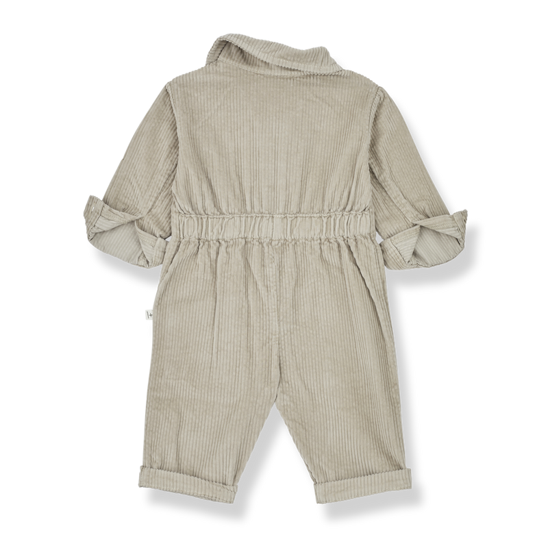 Wim Long Sleeve Overall - Taupe by 1+ in the Family FINAL SALE