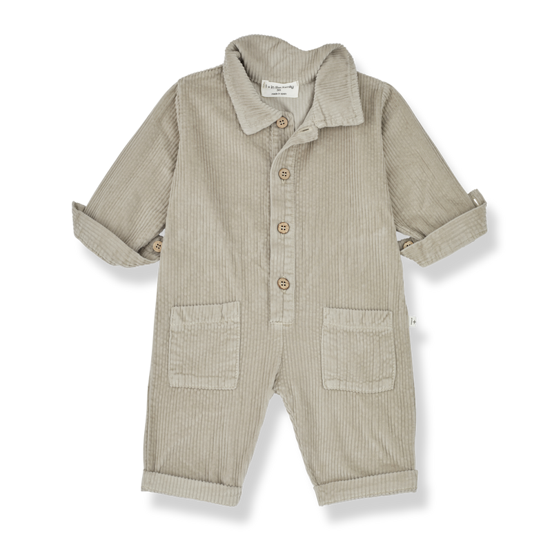 Wim Long Sleeve Overall - Taupe by 1+ in the Family