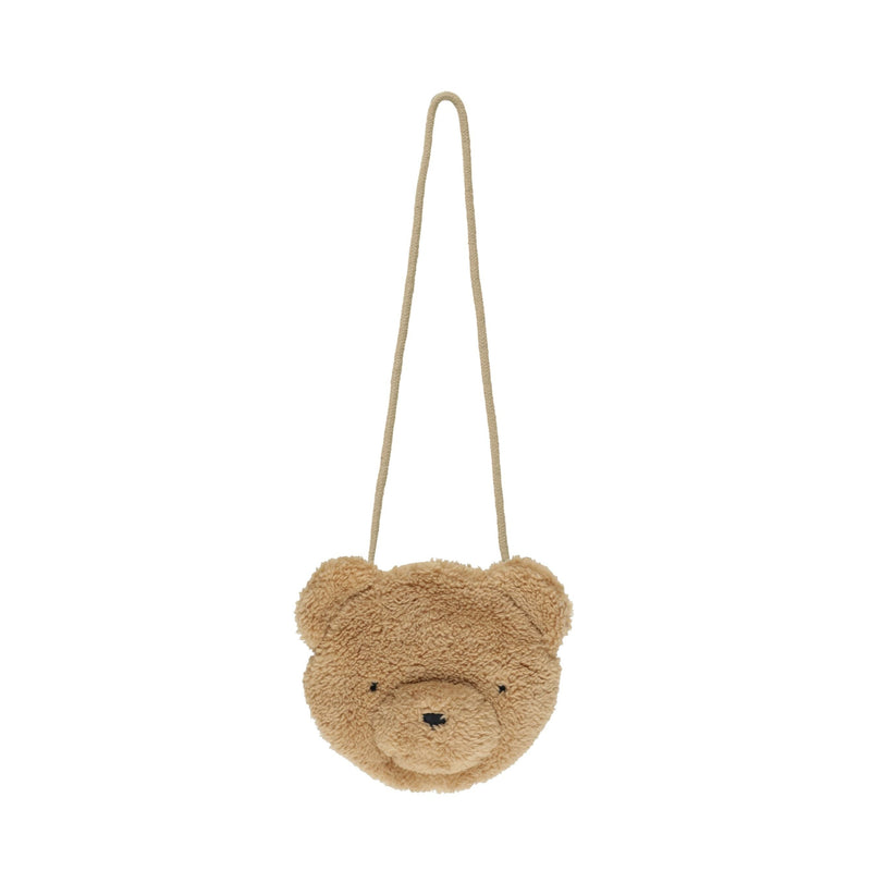 Bear Purse - Gold by Rylee + Cru