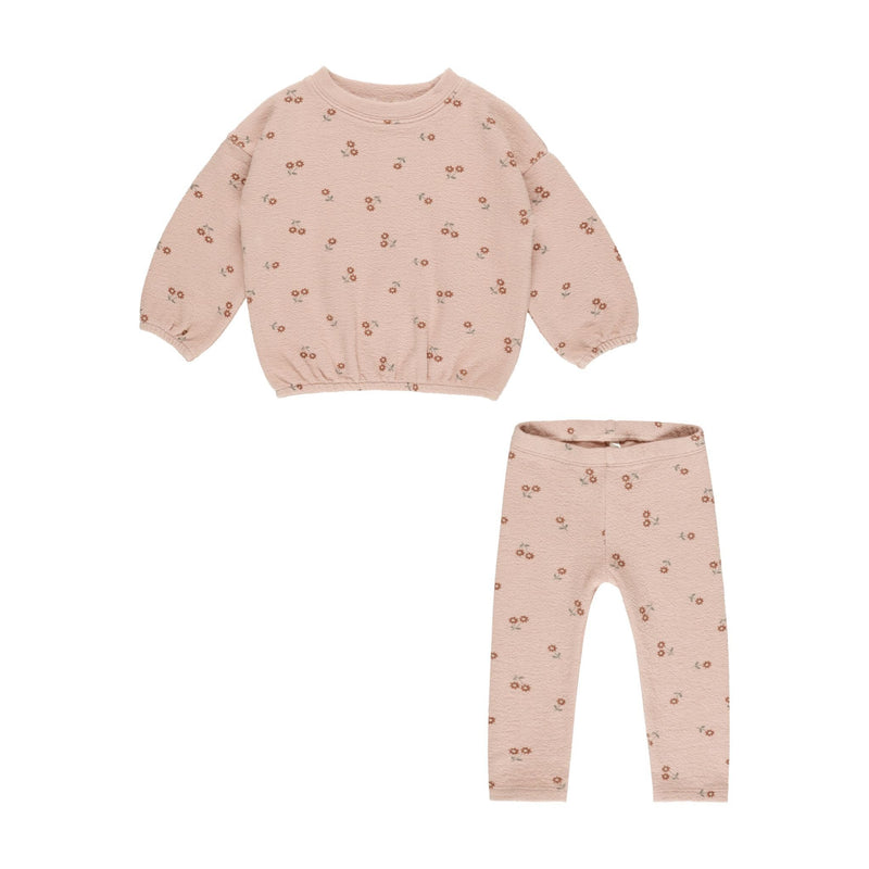 Spongey Knit Set Blossom - Rose by Rylee + Cru