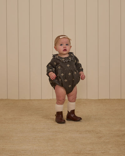 Freya Romper - Forest Floral by Rylee + Cru