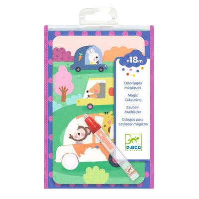 Magic Coloring Kit - On the Road by Djeco