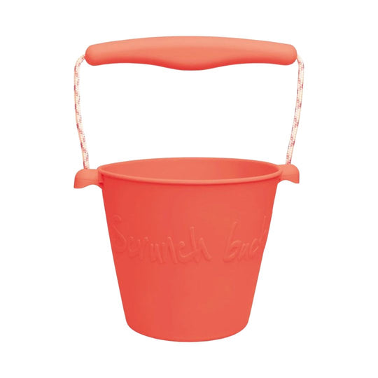 Scrunch Beach Bucket - Coral by DAM