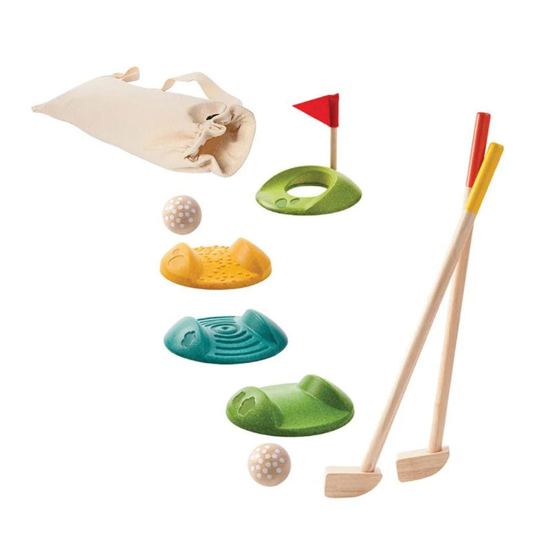 Golf Pacifier Mini Golf - Full Set by Plan Toys – Pacifier Kids Boutique