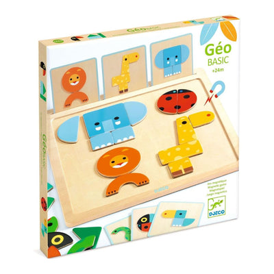 GeoBasic Magnetic Animal Game by Djeco