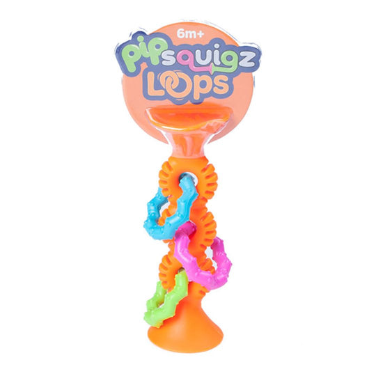 Pip Squigz Loops - Orange by Fat Brain Toys