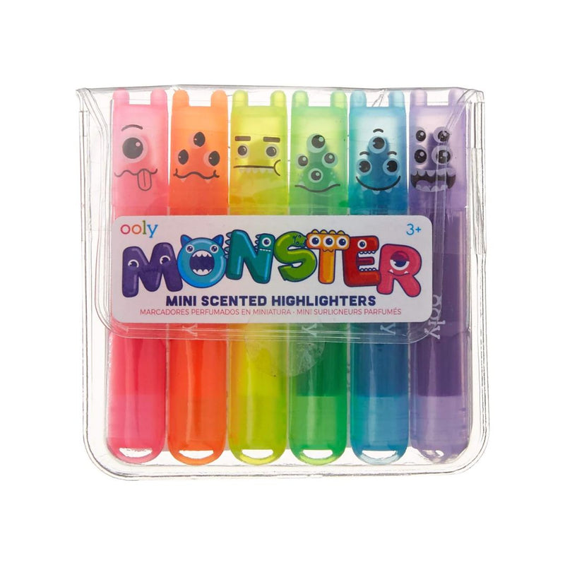 Mini Monster Scented Highlighter Markers by OOLY