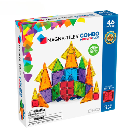 microMAGS 46 Piece Combo Set by Magna-Tiles