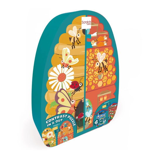 Contour Contrast Puzzle - BEEHIVE by DAM