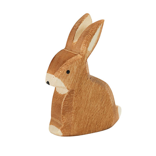 Rabbit Sitting by Ostheimer Wooden Toys
