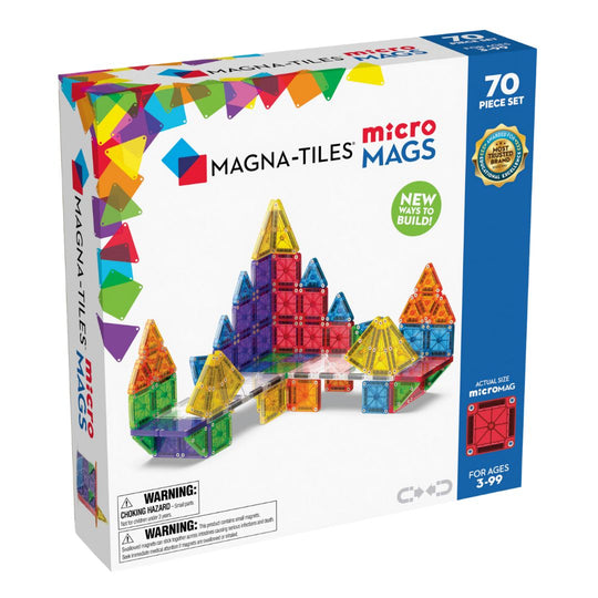 microMAGS 70-Piece Deluxe Set by Magna-Tiles