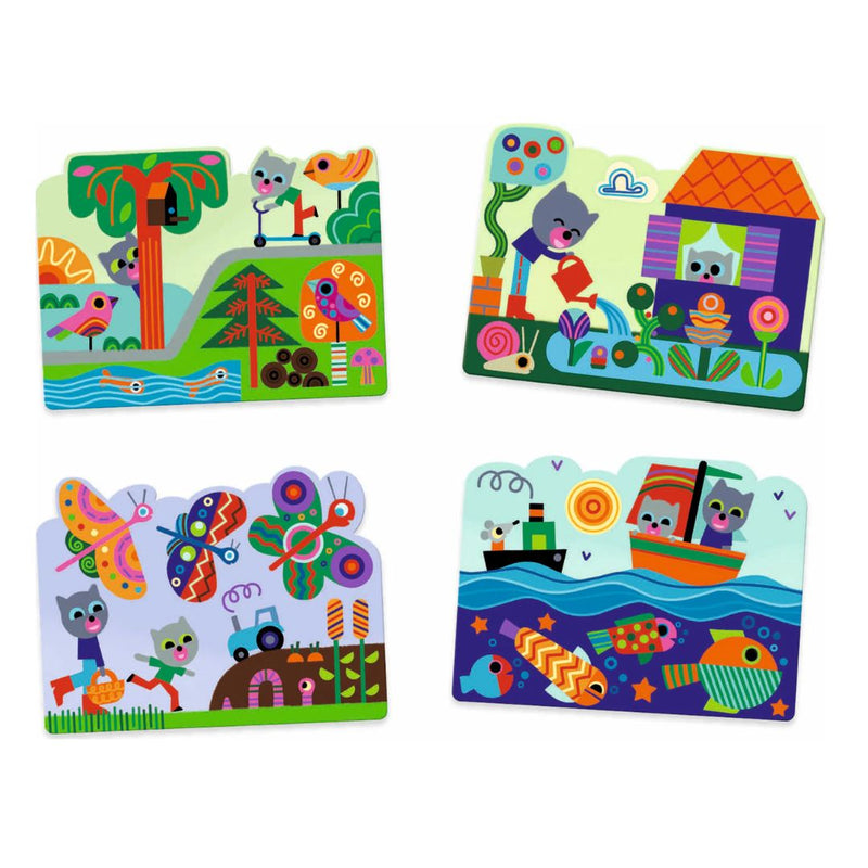 Paint with Water - Hidden in the Garden by Djeco