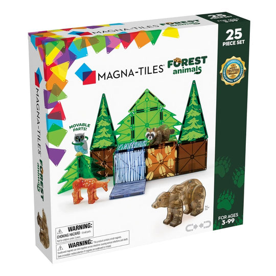 Forest Animals 25 Piece Set by Magna-Tiles