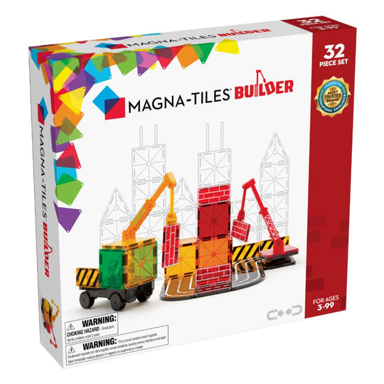 Builder 32 Piece Set by Magna-Tiles