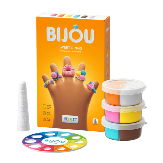 Hey Clay - Bijou Sweet Rings by Fat Brain Toys