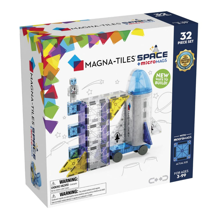 Space 32 Piece Set by Magna-Tiles – Pacifier Kids Boutique